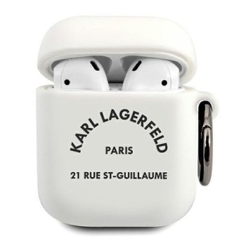 Калъф Karl Lagerfeld KLACA2SILRSGWH за AirPods