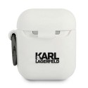 Калъф Karl Lagerfeld KLACA2SILCHWH за AirPods