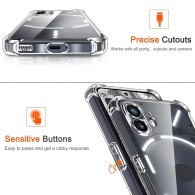 Калъф-Techsuit - Shockproof Clear Silicone - Nothing Phone (2) - Clear