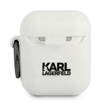 Калъф Karl Lagerfeld KLACCSILKHWH за AirPods