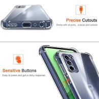 Калъф-Techsuit - Shockproof Clear Silicone - Motorola Moto G31 / Moto G41 - Clear