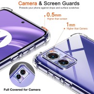 Калъф-Techsuit - Shockproof Clear Silicone - Motorola Edge 30 Neo - Clear