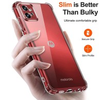 Калъф-Techsuit - Shockproof Clear Silicone - Motorola Moto G32 - Clear