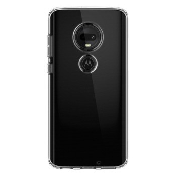 Spigen Liquid Crystal тънък силиконов (TPU) калъф за Motorola Moto G7 / G7 Plus, Crystal Clear