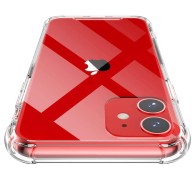 Калъф-Techsuit - Shockproof Clear Silicone - iPhone 12 mini - Clear