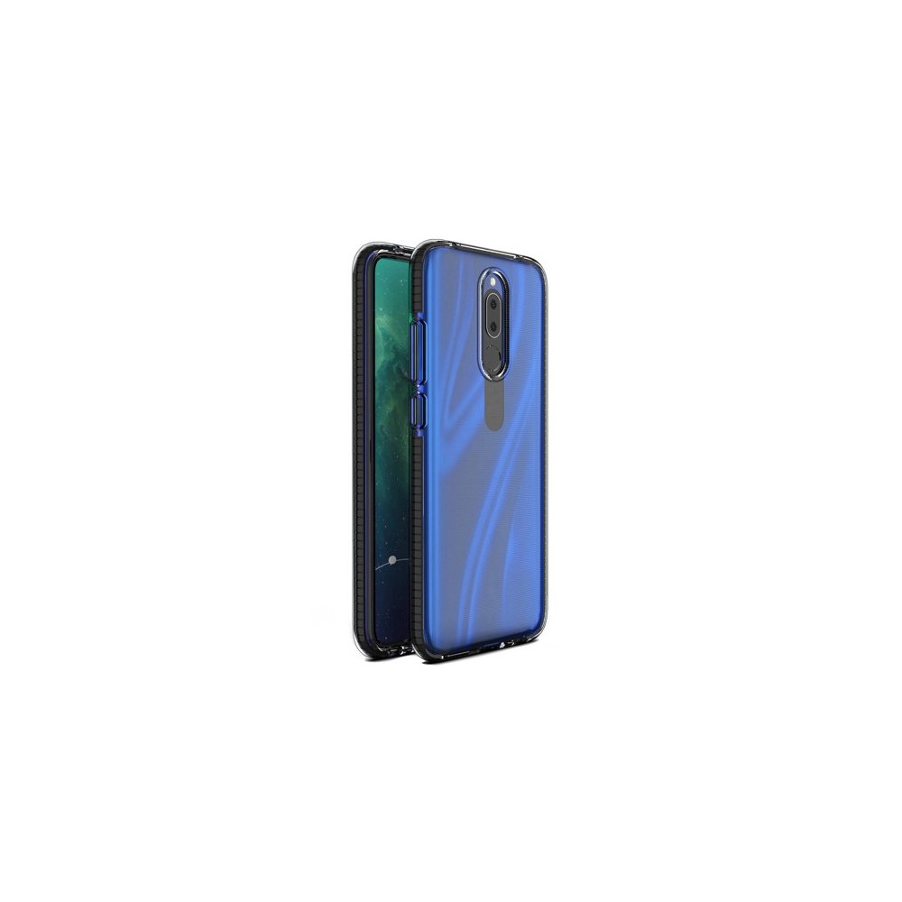 Калъф Spring Case clear TPU gel за Huawei Mate 20 Lite, Черен