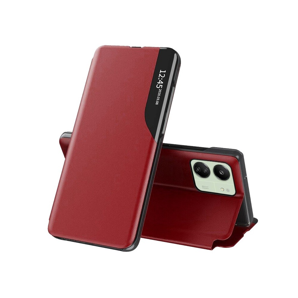 Калъф-Techsuit - eFold Series - Xiaomi Redmi 13C 4G / 13C 5G / Poco M6 / C65 - Red