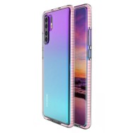 Калъф Spring Case clear TPU gel за Huawei P30 Pro, Светло розов