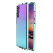 Калъф Spring Case clear TPU gel за Huawei P30 Pro, Зелен