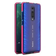Калъф Spring Case clear TPU gel за Xiaomi Mi 9T/Xiaomi Mi 9T Pro, Розов