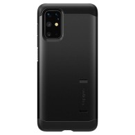 Spigen Tough Armor хибриден кейс с най-висока степен на защита Tech за Samsung Galaxy S20+ Plus, Black
