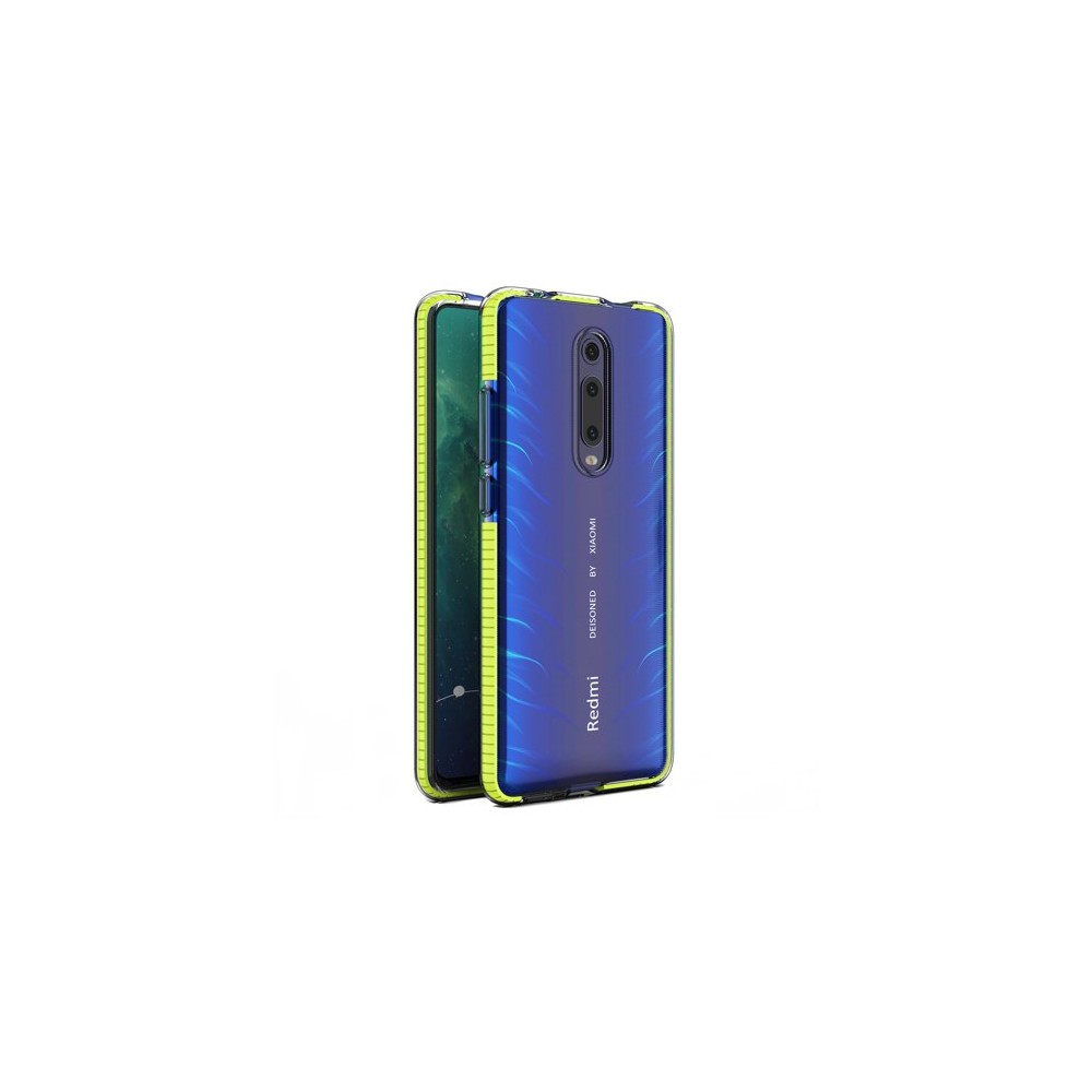 Калъф Spring Case clear TPU gel за Xiaomi Mi 9T/Xiaomi Mi 9T Pro, Жълт