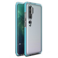 Калъф Spring Case clear TPU gel за Xiaomi Mi Note 10/Mi Note 10 Pro/Mi CC9 Pro, Светло син