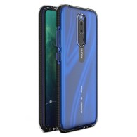 Калъф Spring Case clear TPU gel за Xiaomi Redmi 8A/Xiaomi Redmi 8, Черен