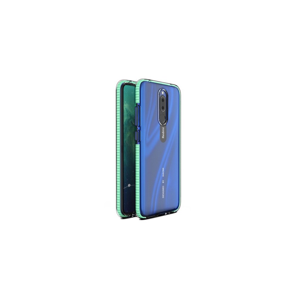 Калъф Spring Case clear TPU gel за Xiaomi Redmi 8A/Xiaomi Redmi 8, Зелен