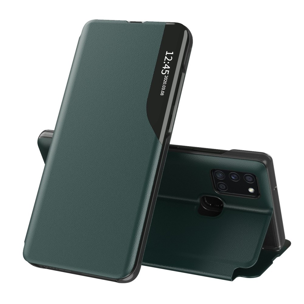 Калъф-Techsuit - eFold Series - Samsung Galaxy A21s - Dark Green