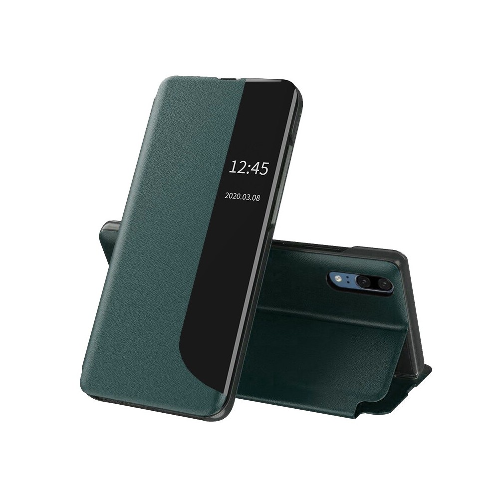 Калъф-Techsuit - eFold Series - Huawei P20 - Dark Green