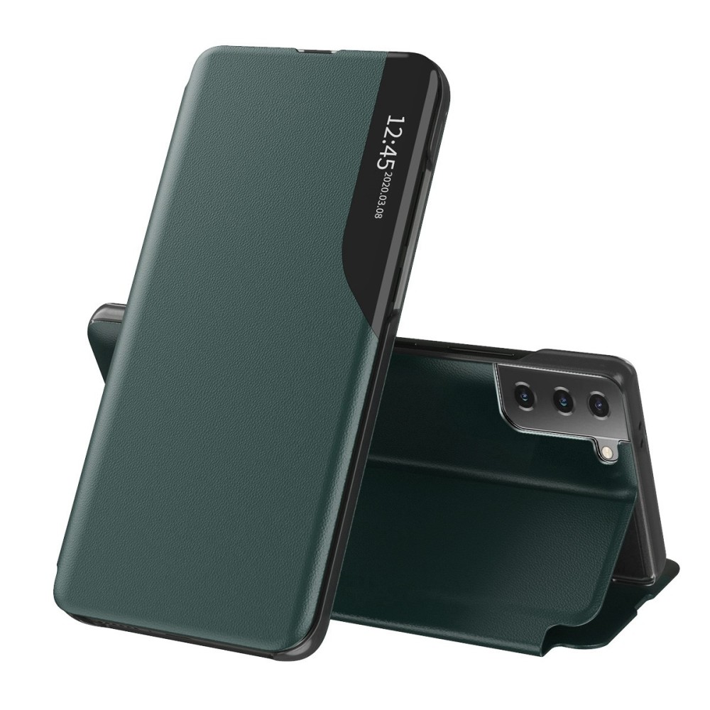 Калъф-Techsuit - eFold Series - Samsung Galaxy S21 FE - Dark Green