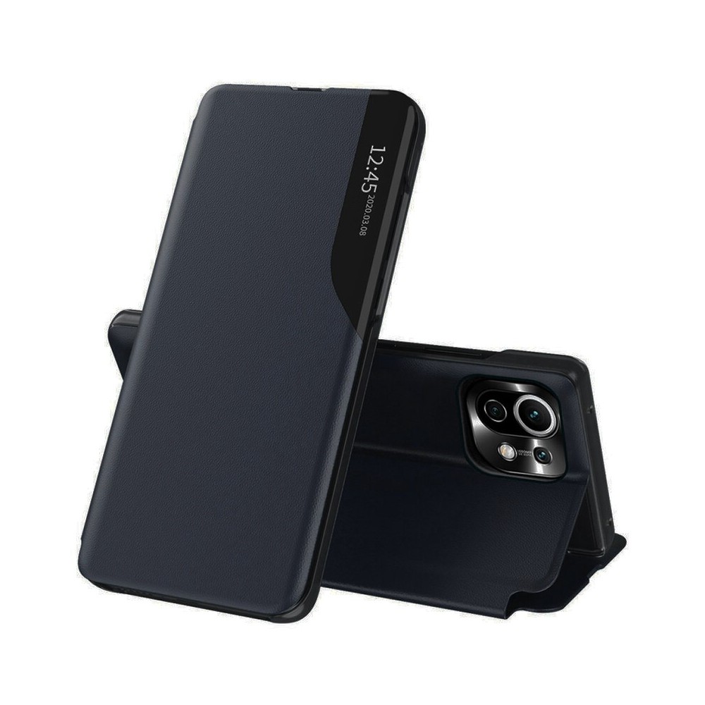 Калъф-Techsuit - eFold Series - Xiaomi Mi 11 Lite 4G / Mi 11 Lite 5G / 11 Lite 5G NE - Dark Blue