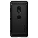 Spigen Rugged Armor удароустойчив силиконов (TPU) калъф за Sony Xperia Xz3, Black