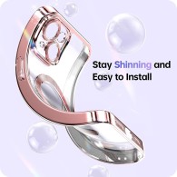 Калъф-Techsuit - Luxury Glitter MagSafe - iPhone 15 Plus - Light Purple