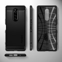 Spigen Rugged Armor удароустойчив силиконов (TPU) калъф за Sony Xperia 1, Matte Black