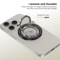 Tech-Protect MMR300 Magsafe Phone Ring, Универсален, Black