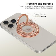 Tech-Protect MMR200 Magsafe Phone Ring, Универсален, Rose Gold