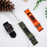 Каишка Tech-Protect SCOUT PRO за Apple Watch 4 / 5 / 6 / 7 / 8 / SE / Ultra 1 / 2, 42 / 44 / 45 / 49mm, Military Green