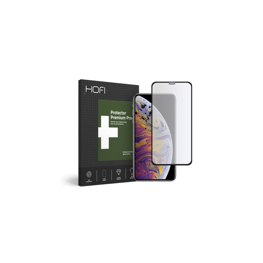 Стъклен протектор HOFI за iPhone 11 Pro, Черен