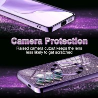 Калъф-Techsuit - Luxury Glitter MagSafe - Samsung Galaxy S24 Ultra - Light Purple