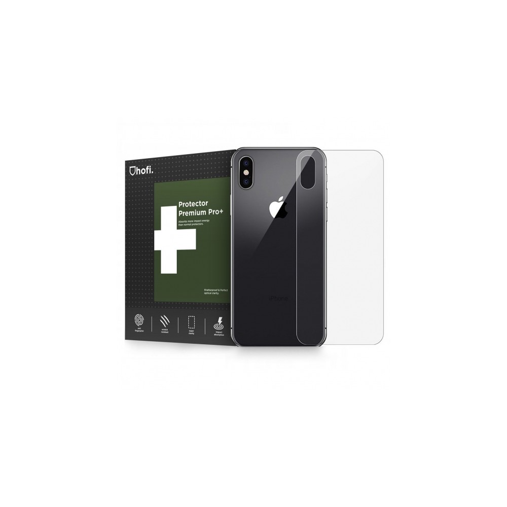 Стъклен протектор за гръб HOFI за iPhone X/Xs
