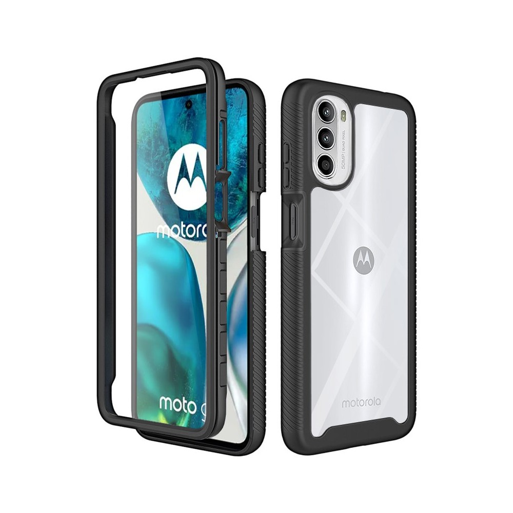 Калъф-Techsuit - Defense360 Pro + Screen Protector - Motorola Moto G52 4G / Moto G82 5G - Black