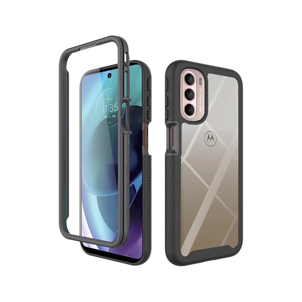 Калъф-Techsuit - Defense360 Pro + Screen Protector - Motorola Moto G51 5G - Black