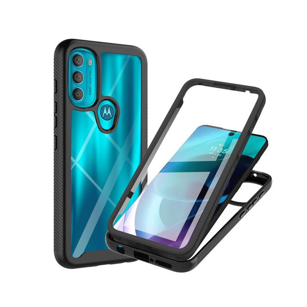 Калъф-Techsuit - Defense360 Pro + Screen Protector - Motorola Moto G71 5G - Black