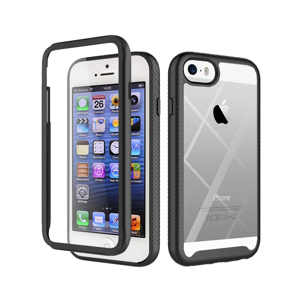 Калъф-Techsuit - Defense360 Pro + Screen Protector - iPhone 5 / 5s / SE - Black