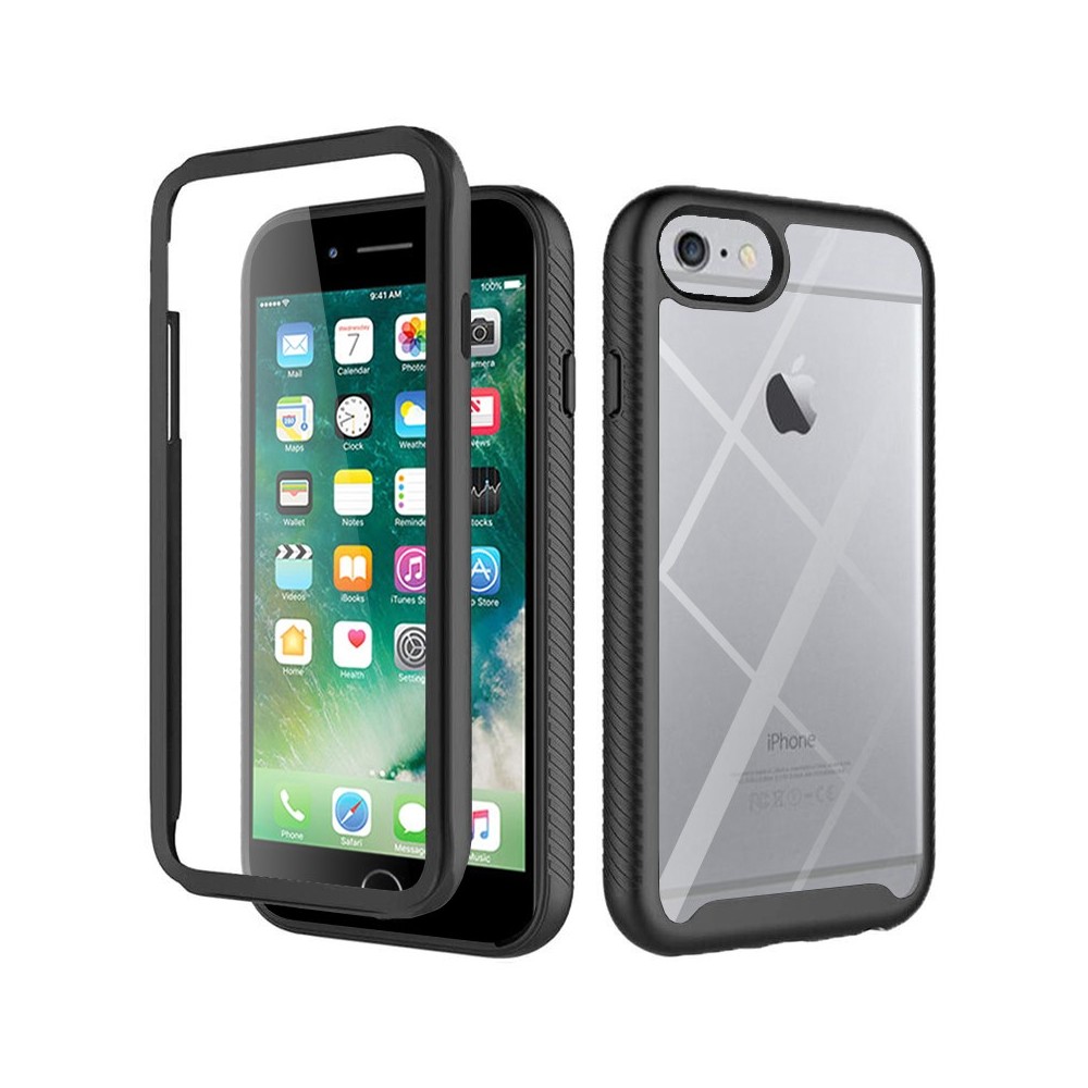 Калъф-Techsuit - Defense360 Pro + Screen Protector - iPhone 6 / 6s / 7 / 8 / SE 2, SE 2020 / SE 3, SE 2022 - Black