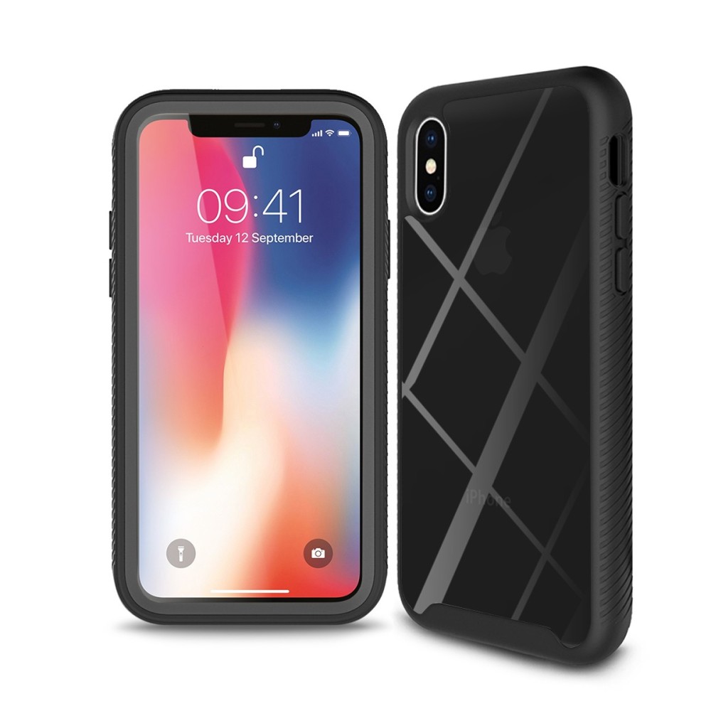 Калъф-Techsuit - Defense360 Pro + Screen Protector - iPhone X / XS - Black
