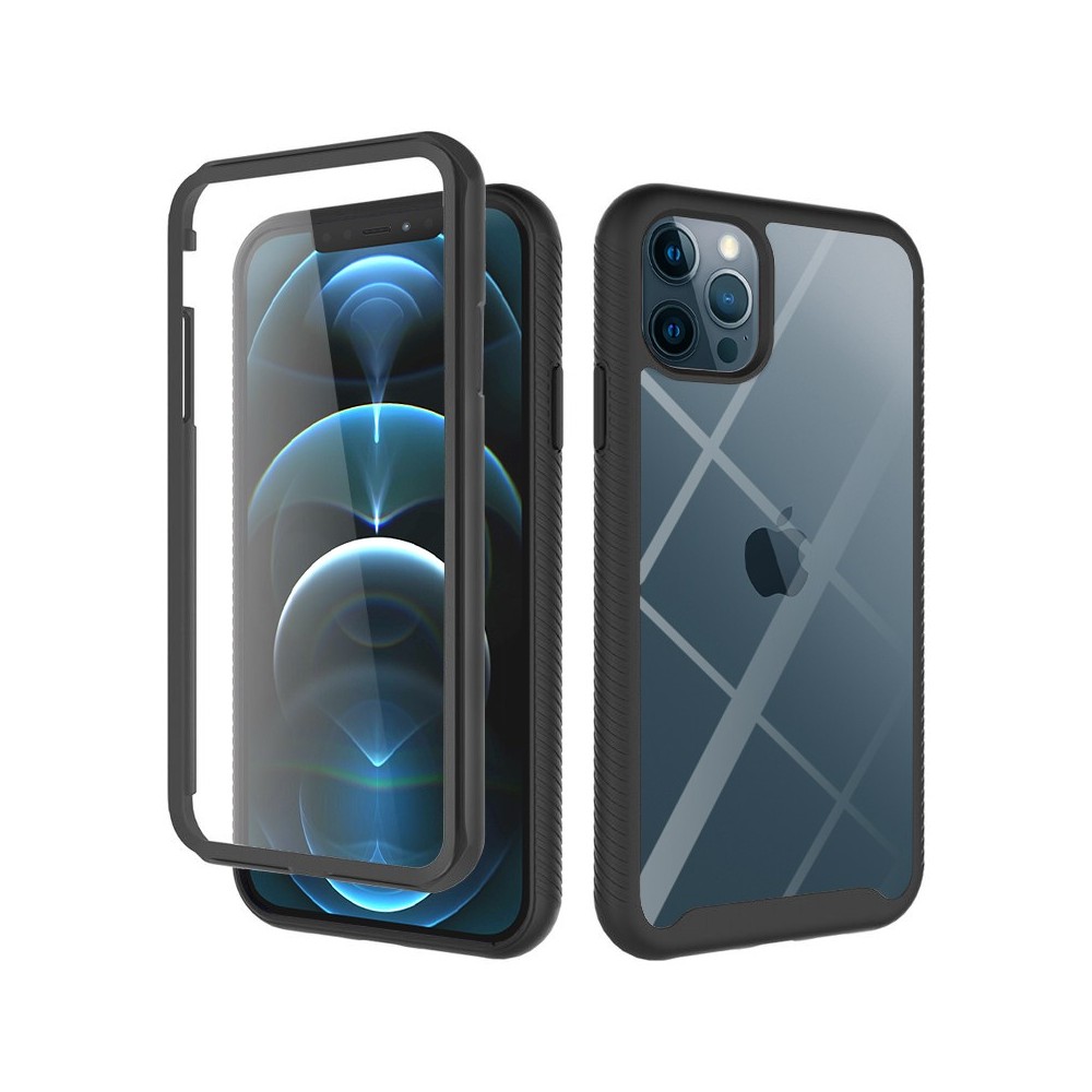 Калъф-Techsuit - Defense360 Pro + Screen Protector - iPhone 12 Pro Max - Black