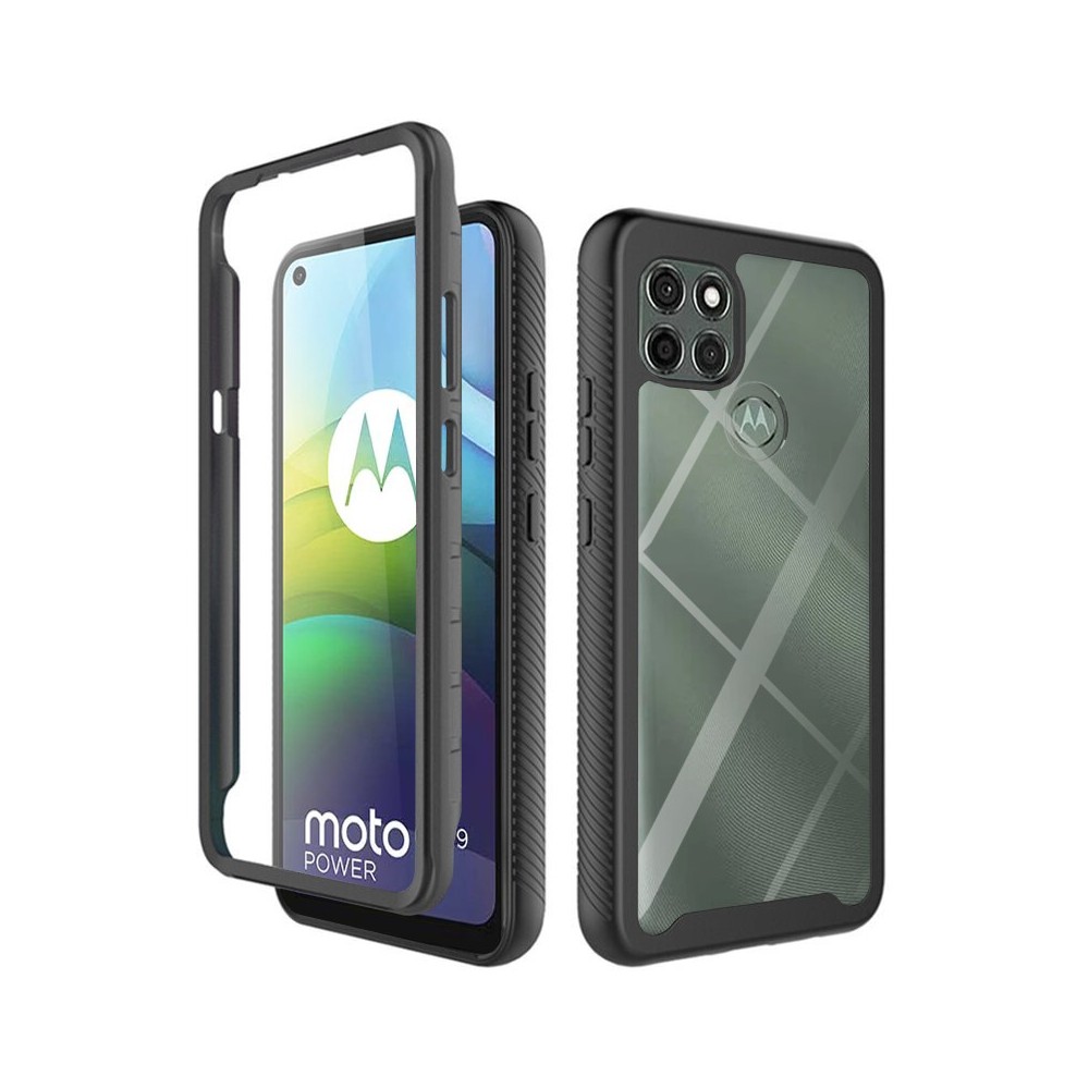 Калъф-Techsuit - Defense360 Pro + Screen Protector - Motorola Moto G9 Power - Black