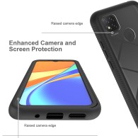 Калъф-Techsuit - Defense360 Pro + Screen Protector - Xiaomi Redmi 9C / Redmi 9C NFC - Black