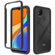 Калъф-Techsuit - Defense360 Pro + Screen Protector - Xiaomi Redmi 9C / Redmi 9C NFC - Black