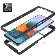 Калъф-Techsuit - Defense360 Pro + Screen Protector - Xiaomi Redmi Note 10 Pro / Note 10 Pro Max - Black