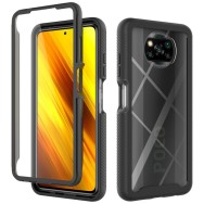 Калъф-Techsuit - Defense360 Pro + Screen Protector - Xiaomi Poco X3 / Poco X3 NFC / Poco X3 Pro - Black