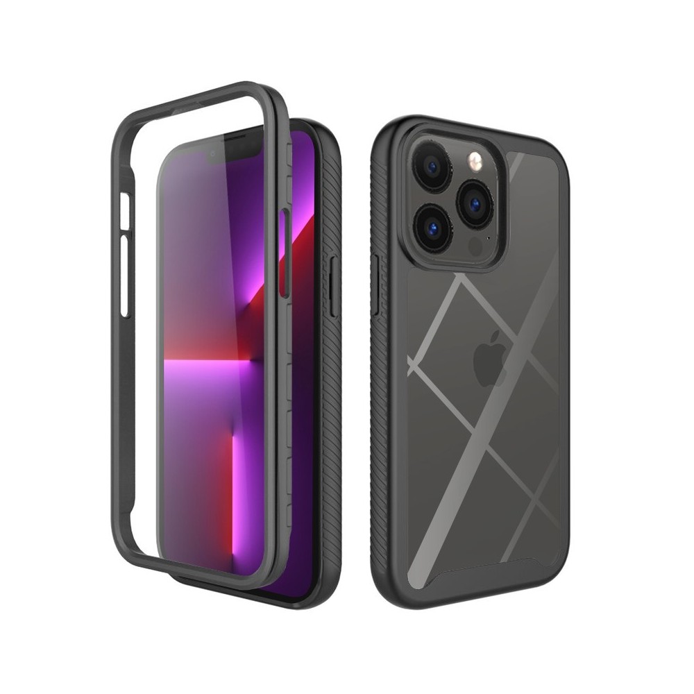 Калъф-Techsuit - Defense360 Pro + Screen Protector - iPhone 13 Pro - Black