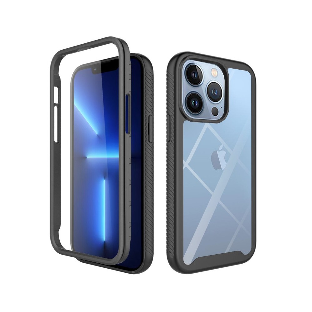 Калъф-Techsuit - Defense360 Pro + Screen Protector - iPhone 13 Pro Max - Black