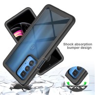 Калъф-Techsuit - Defense360 Pro + Screen Protector - Motorola Edge 20 Pro 5G - Black