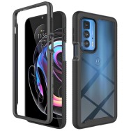 Калъф-Techsuit - Defense360 Pro + Screen Protector - Motorola Edge 20 Pro 5G - Black