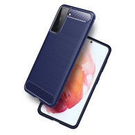 Калъф-Techsuit - Carbon Silicone - Samsung Galaxy S21 5G - Blue