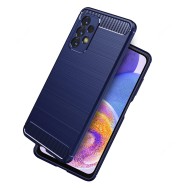 Калъф-Techsuit - Carbon Silicone - Samsung Galaxy A23 4G / A23 5G - Blue
